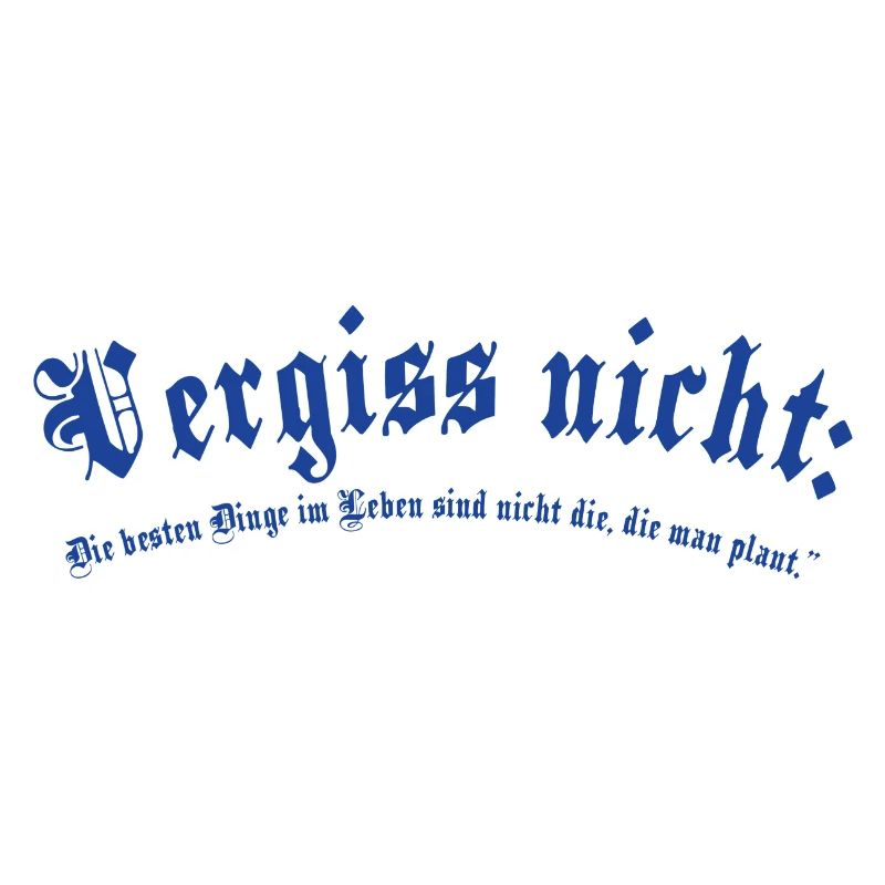 Don't Forget Blue Gothic