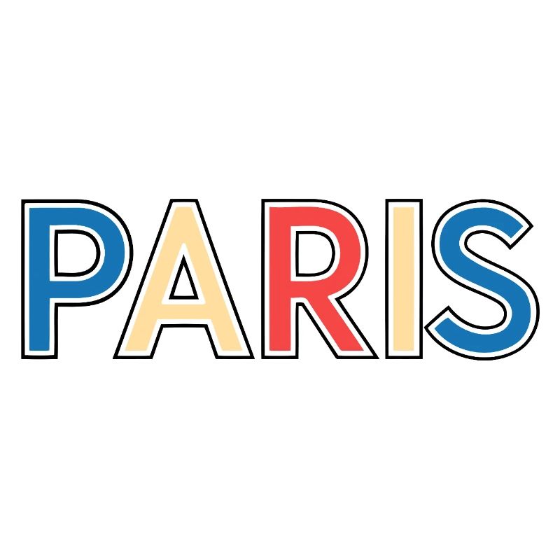 Paris rétro multicolore