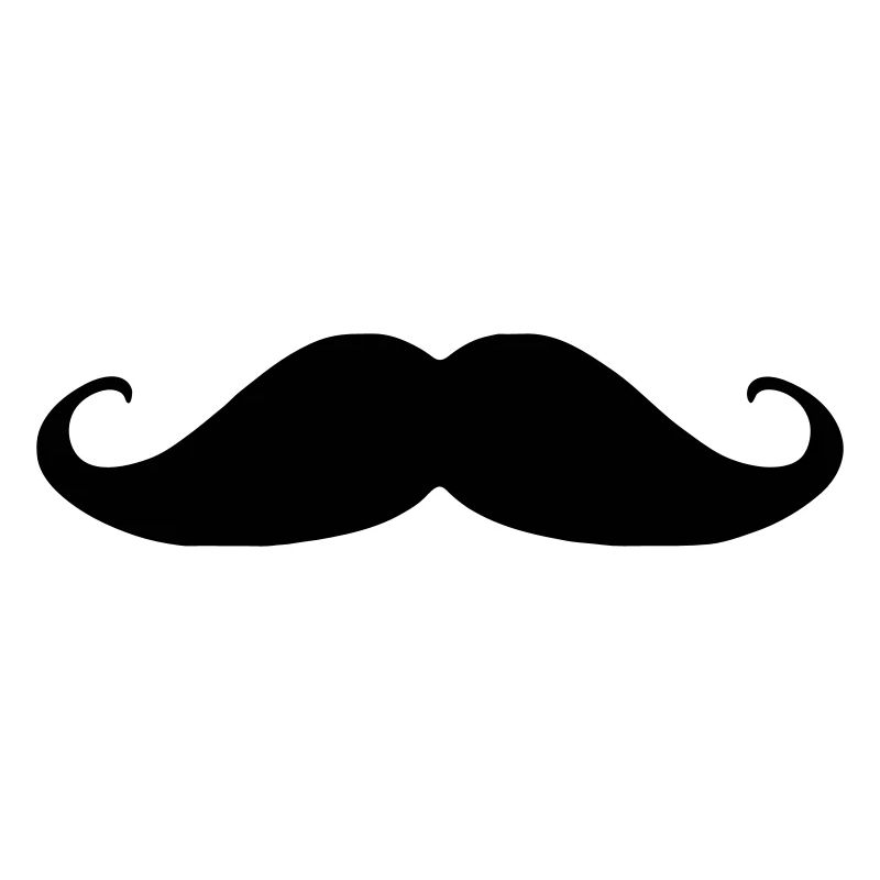 Handlebar mustache