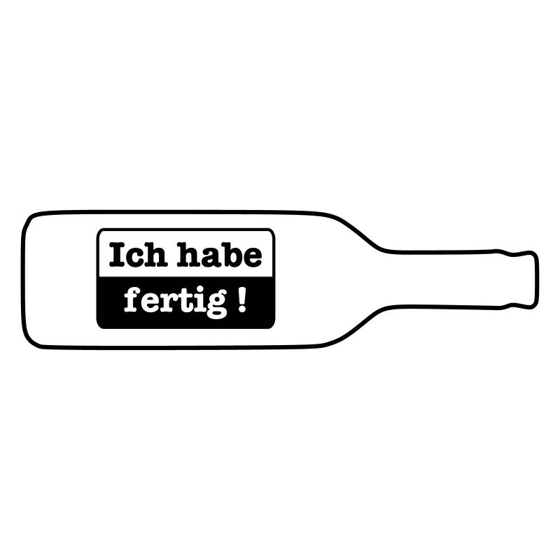 I have done - empty bottle