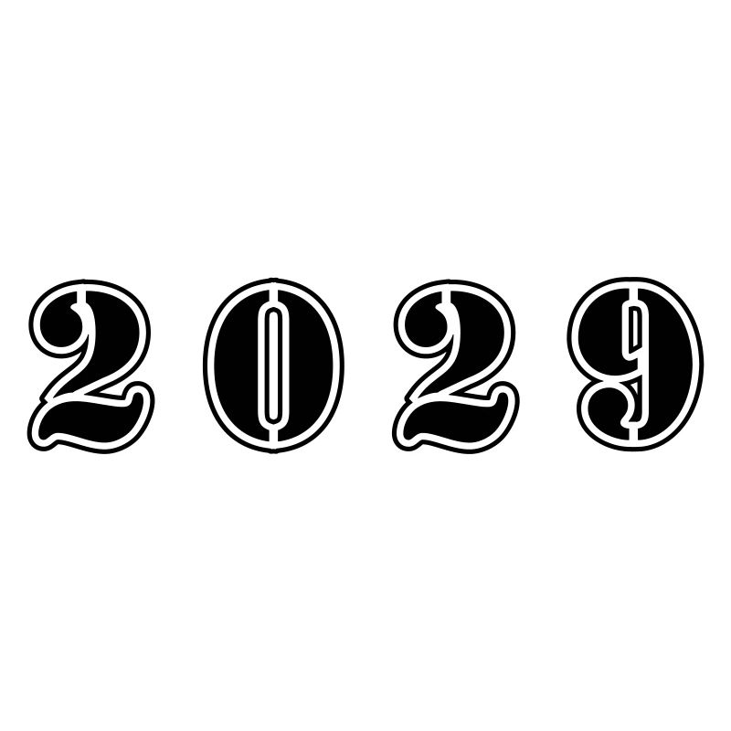 Anniversaire de l’année 2029
