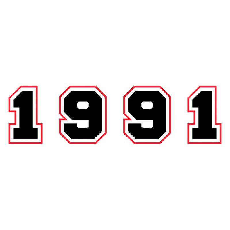 1991 Year Number