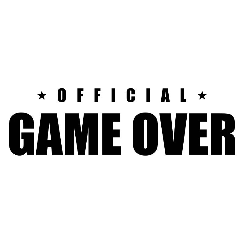 Game Over Slogan