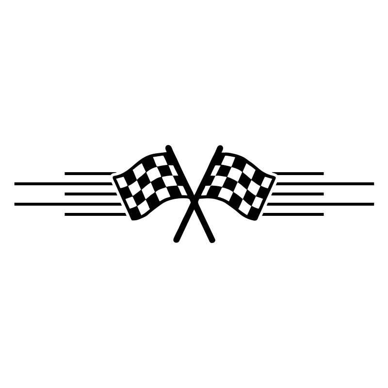 Course de drapeaux de course