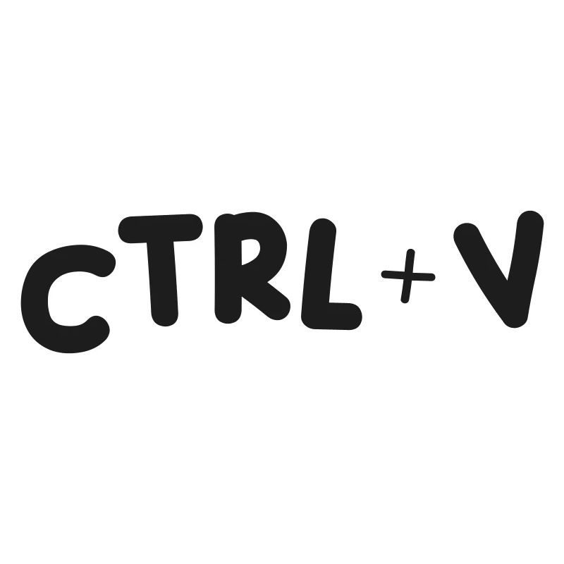 CTRL+V Paste -Gift for IT and Twins