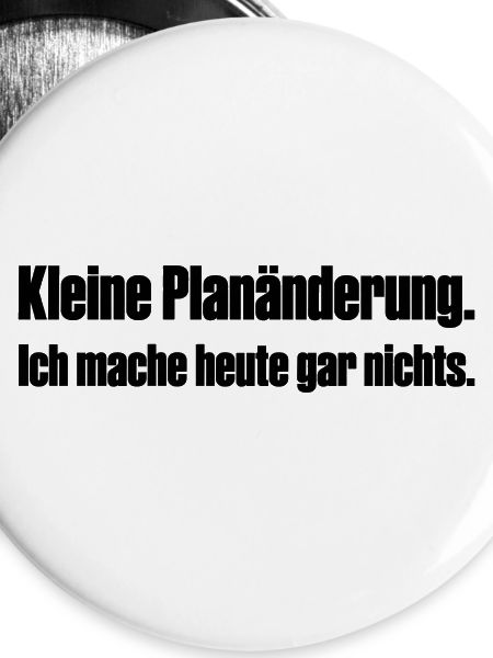 Planaenderung