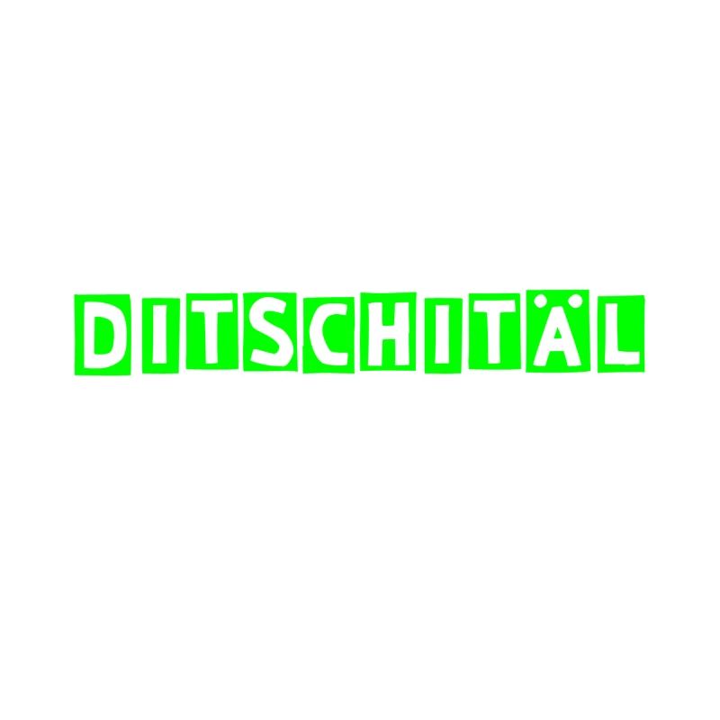 Ditschitäl! TShirts pour les nerds et la numérisation