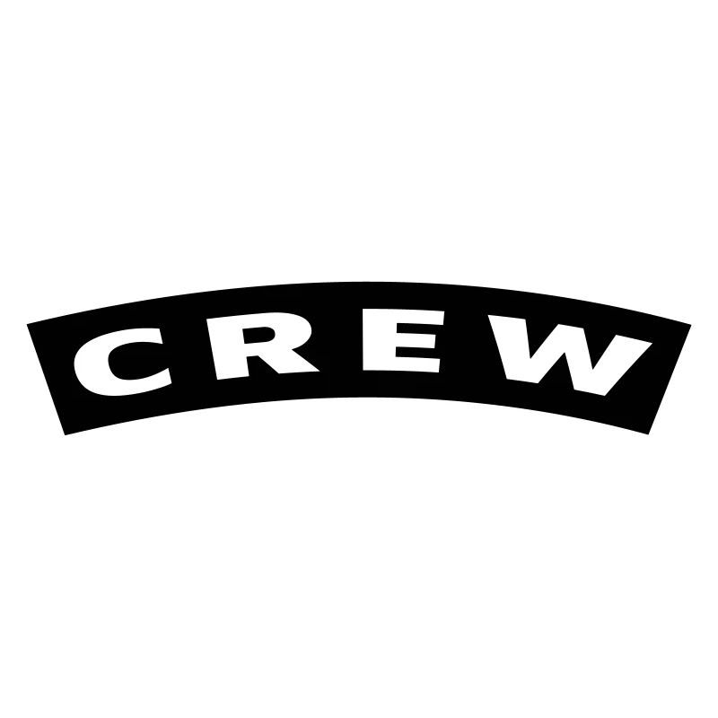 Crew curved patch