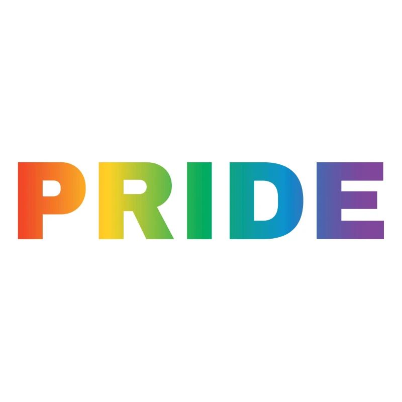 Pride Schriftzug