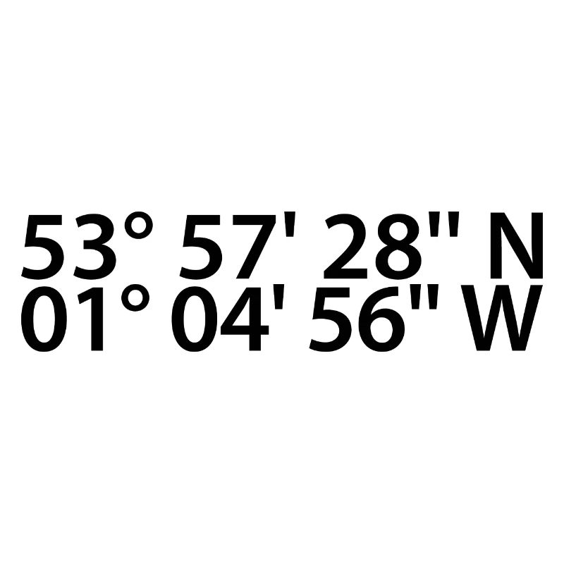 York coordinates