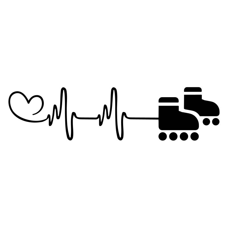 Inline skates pulse heartbeat