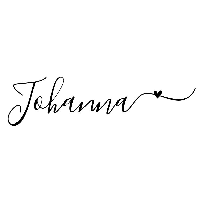 Johanna Surname First Name Decorative
