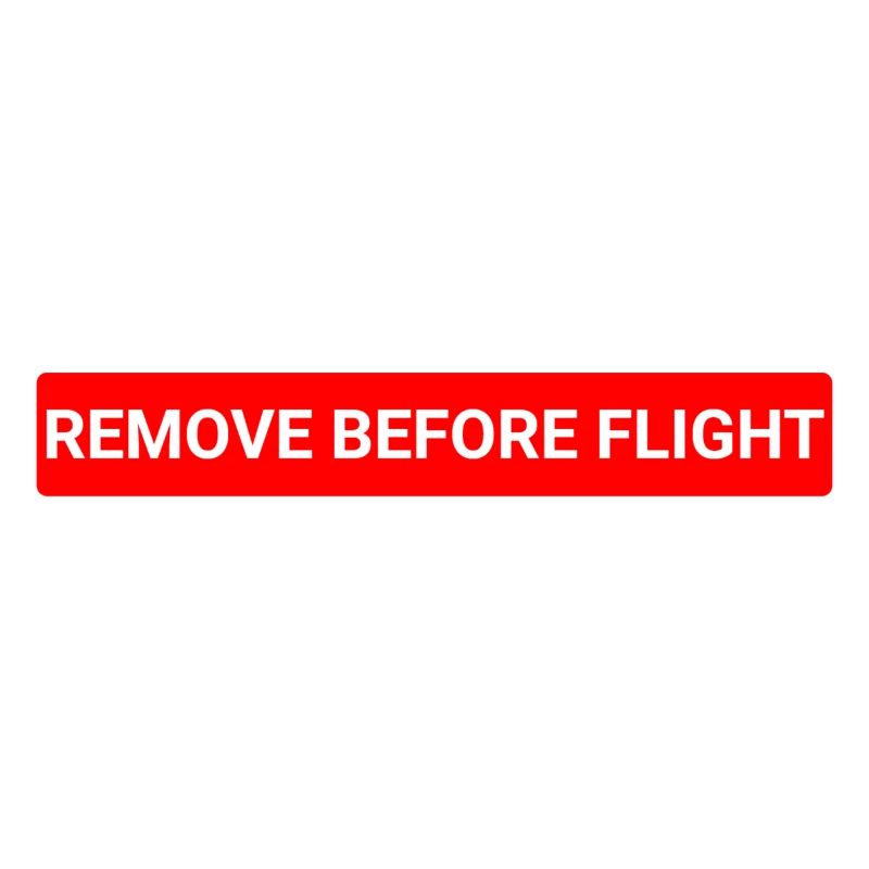 Remove before flight