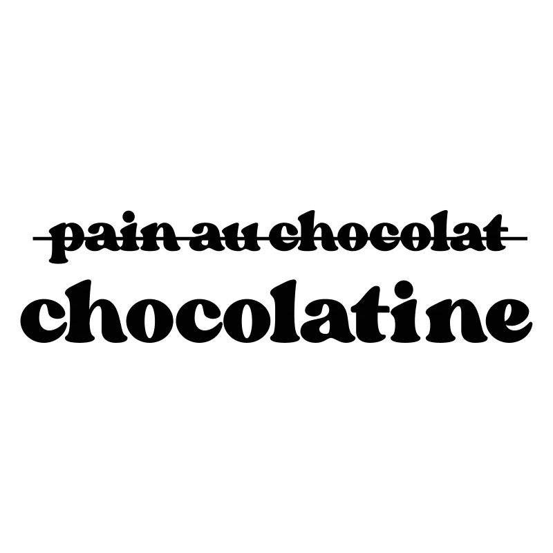 Chocolatine, pas pain au chocolat