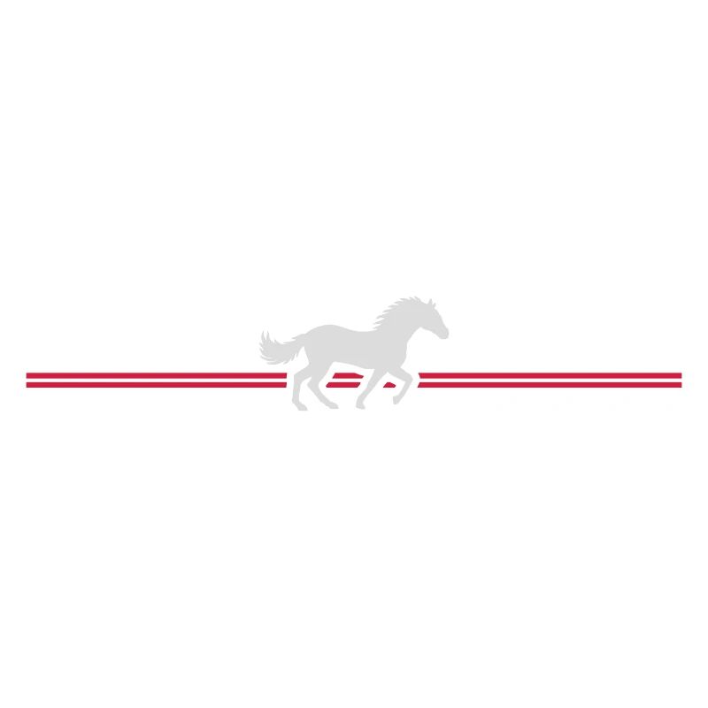 Cheval de course Stripe Line