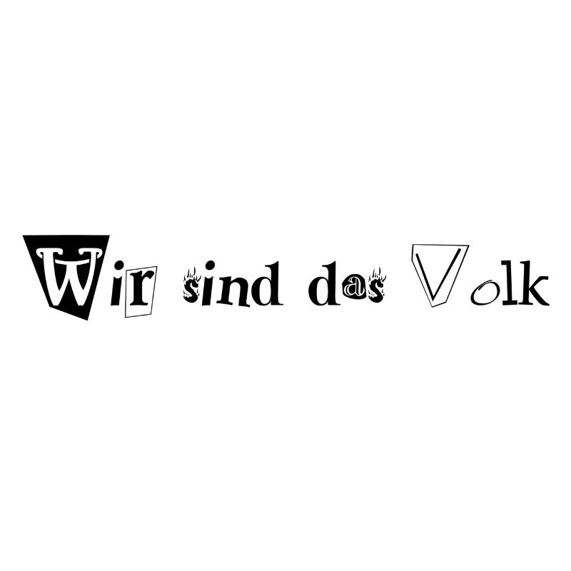 Wir sind das Volk