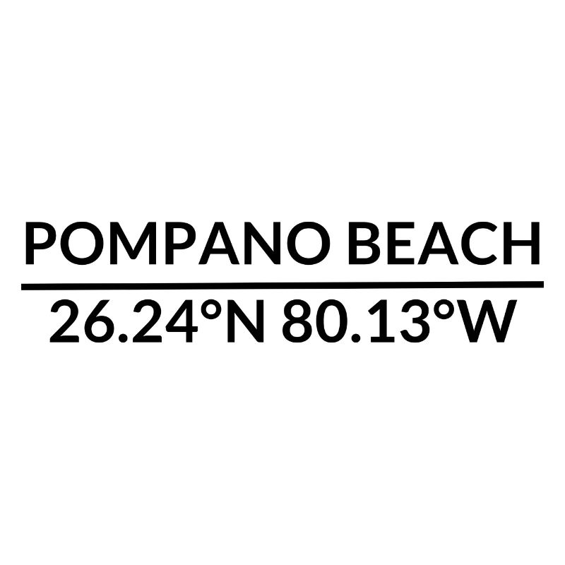 Pompano Beach, Florida, USA Coordinates