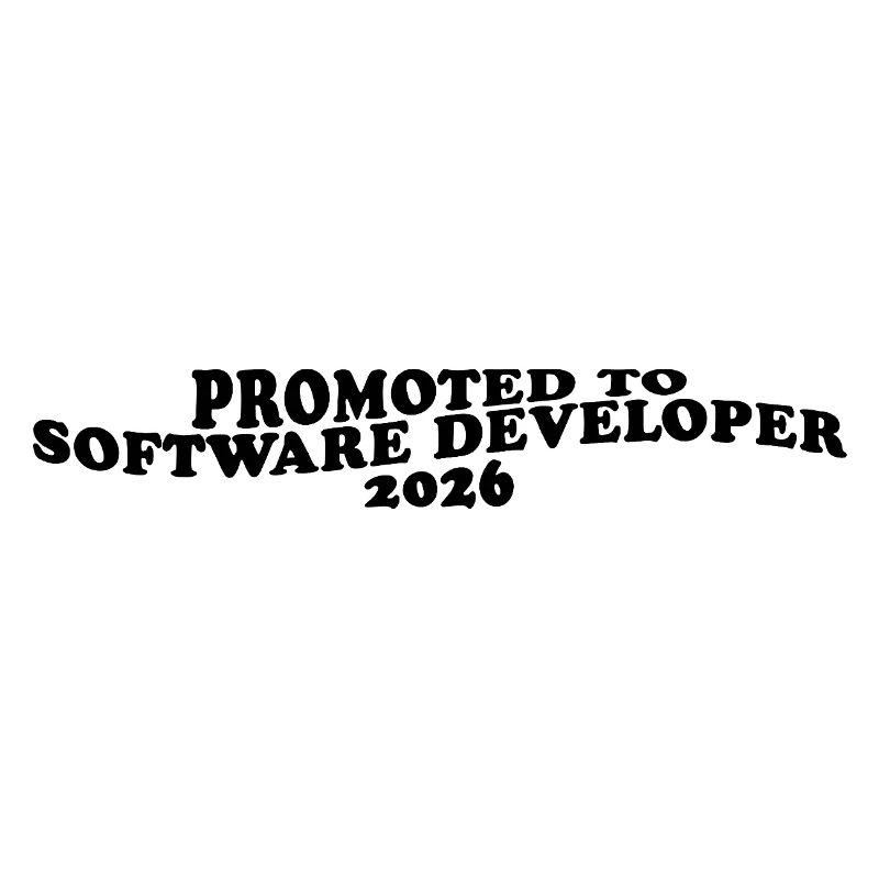 Promoted to Software Developer 2026