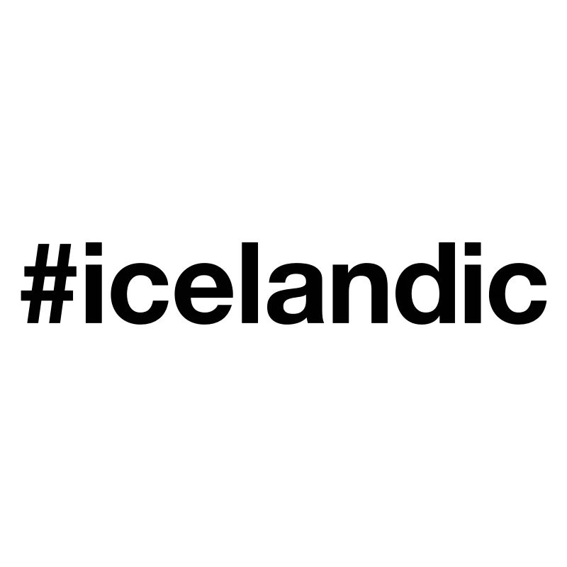 Islande Islande Isländer Hashtag