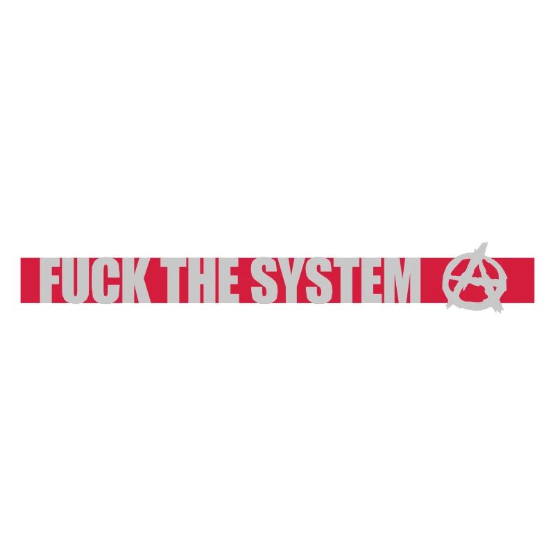 Fuck the system anarchy
