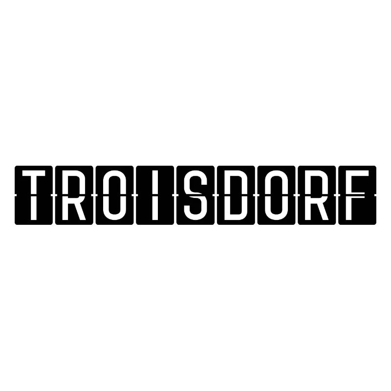 Panneau de l’aéroport de Troisdorf