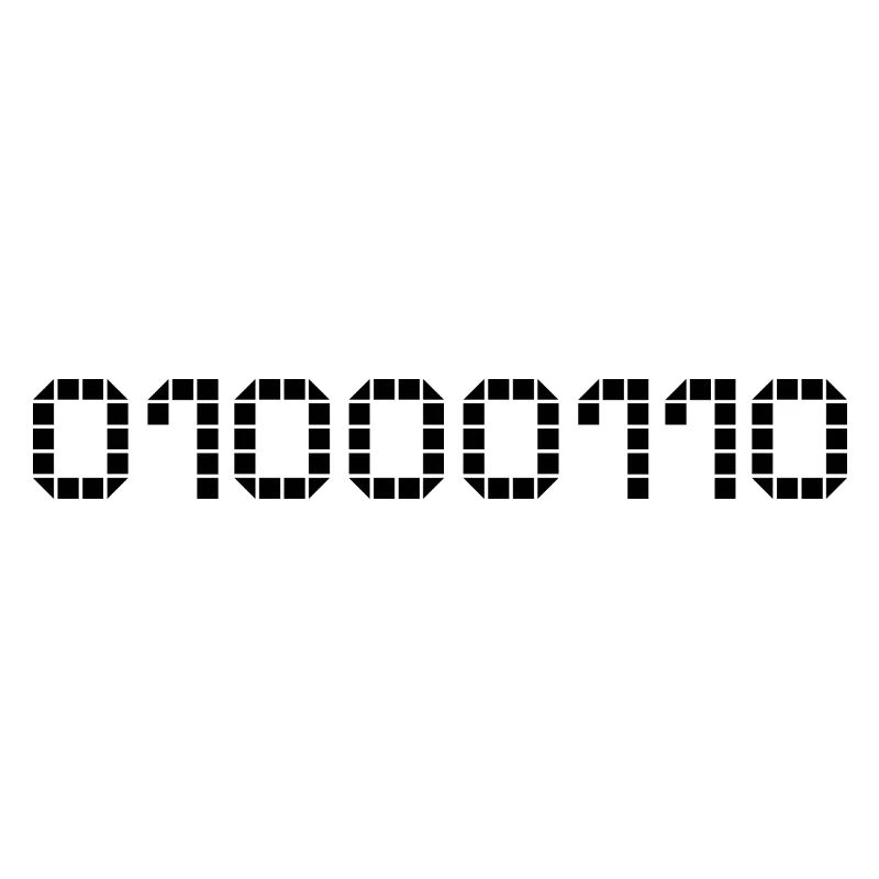 Binary notation - 70