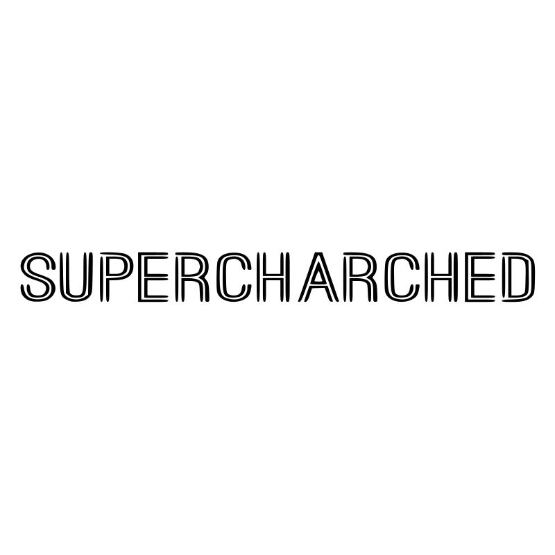Lettrage SUPERCHARCHED