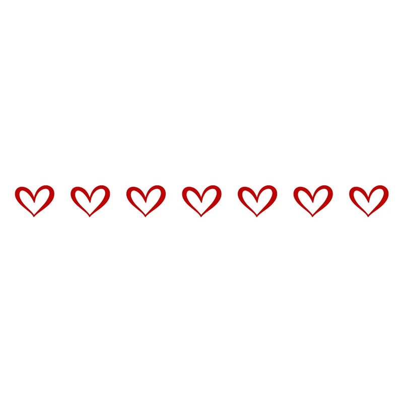 Hearts Line Elements