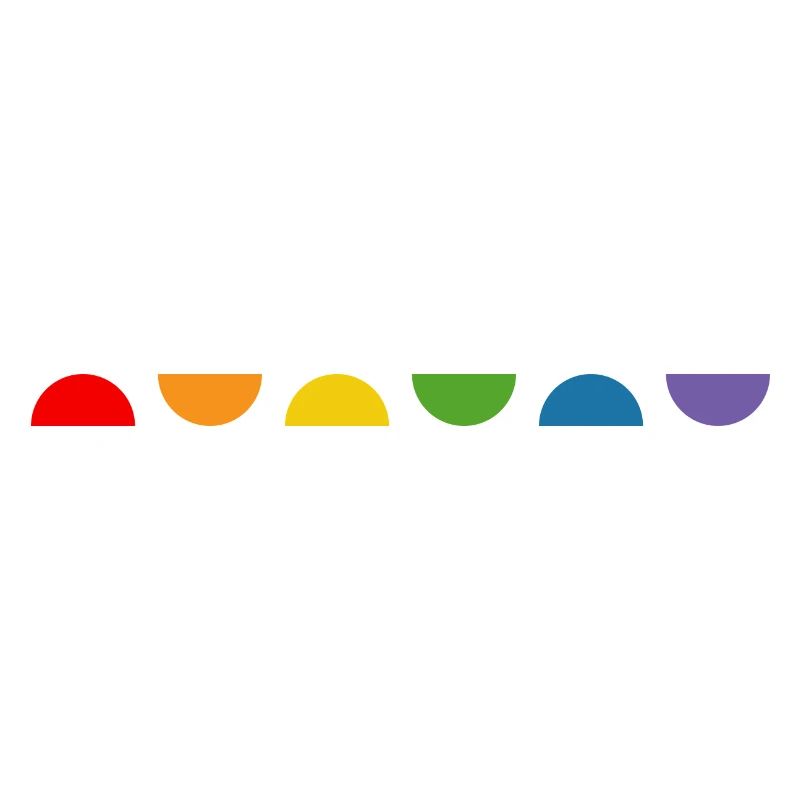 Rainbow Semicircle