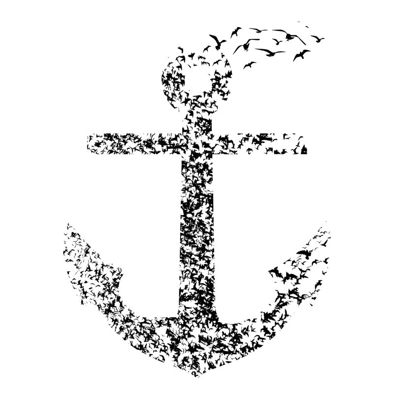 Möwe Anker Küste Geschenkidee Seefahrt