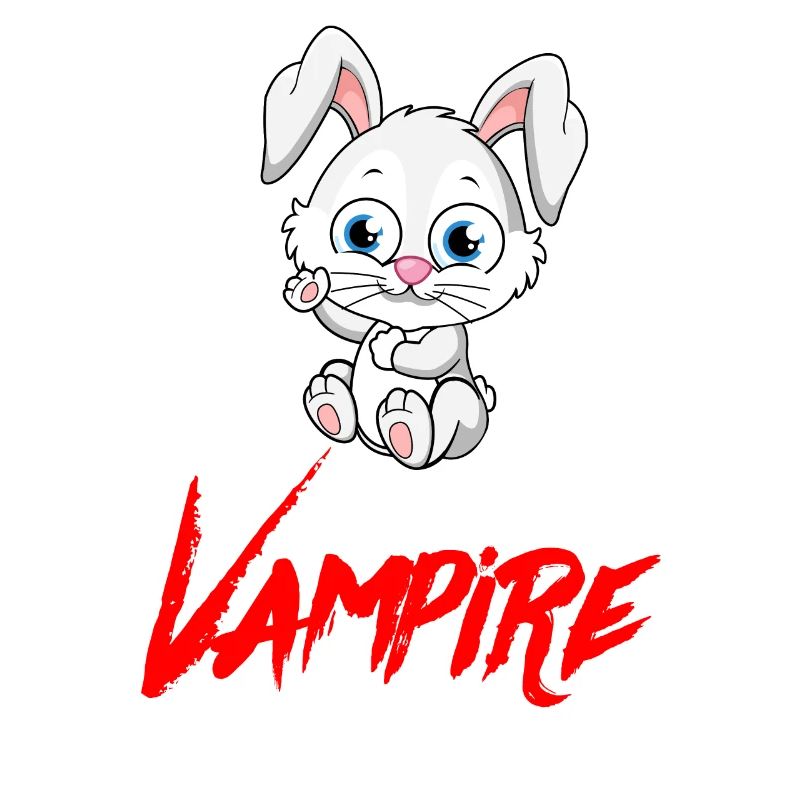 VAMPIRE HASE Halloween Apokalypse Horror Monster