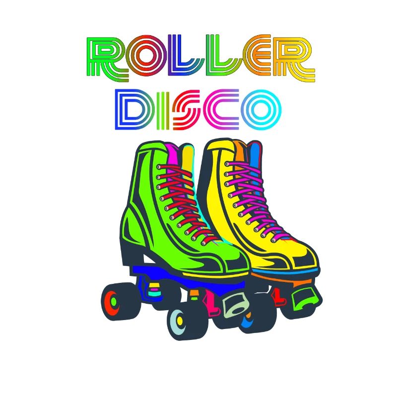 Roller Skates Roller Disco Retro 70s 80s 70s 80s