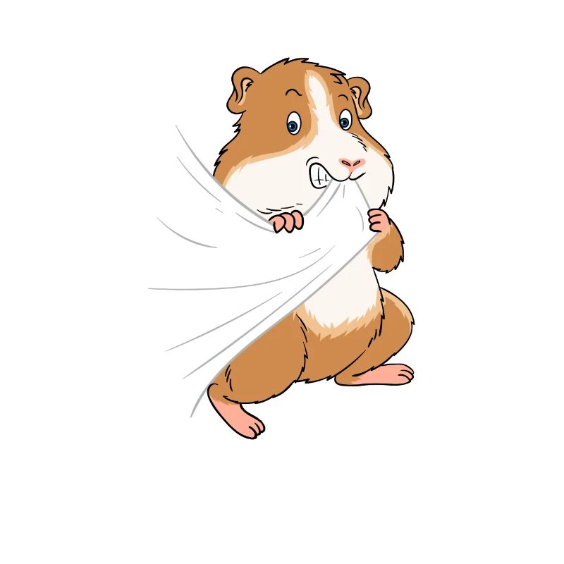 Conception de peau de grignotage de cochon d'Inde