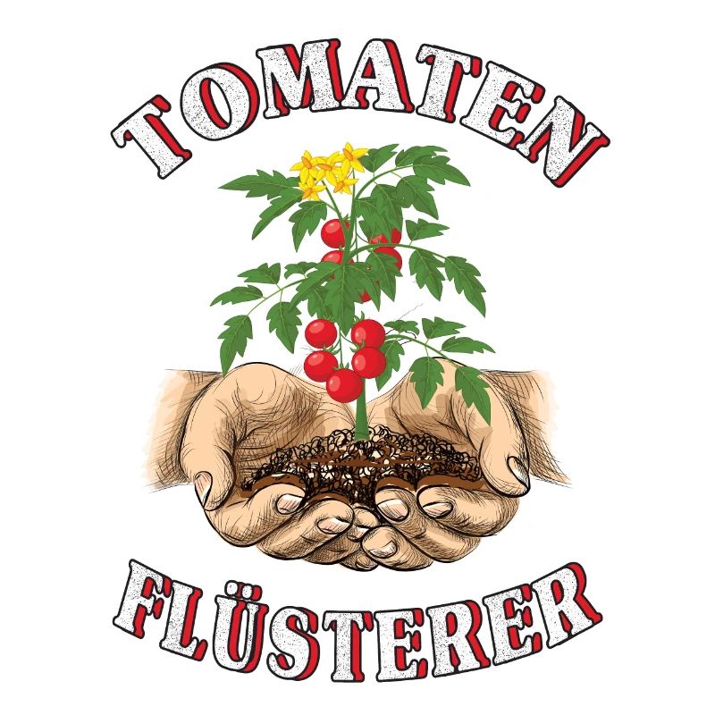 Garten Tomaten-flüsterer-Gärtner Gartenarbeit