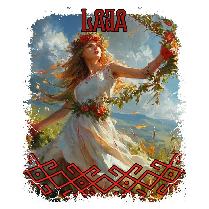 Slavic Deity Lada Goddess Folklore Mythology