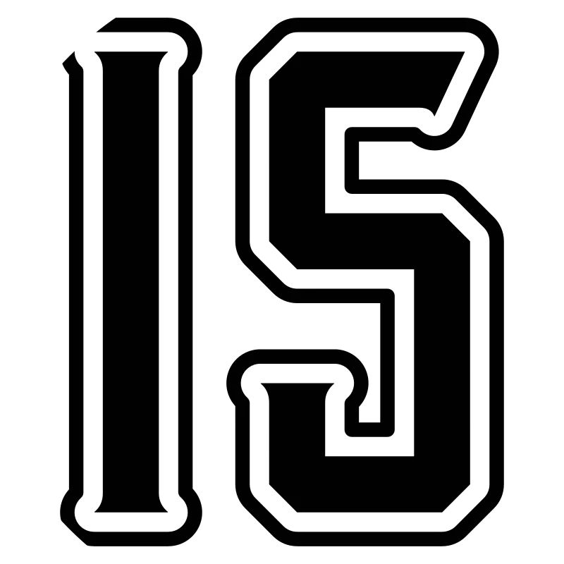 Symbole de 15 chiffres