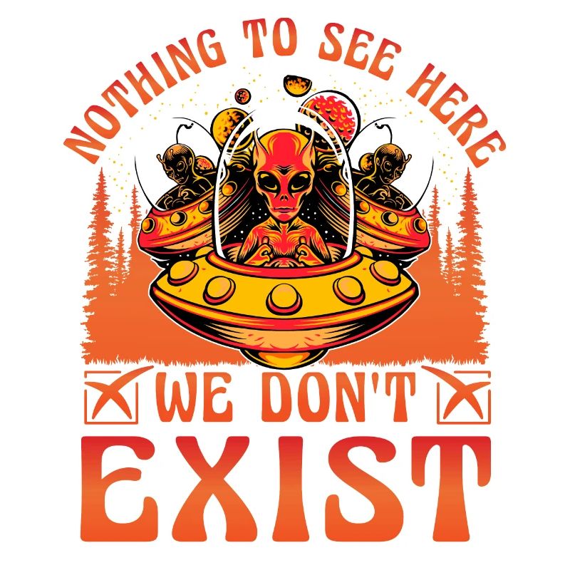 Nothing to see here we don't exist