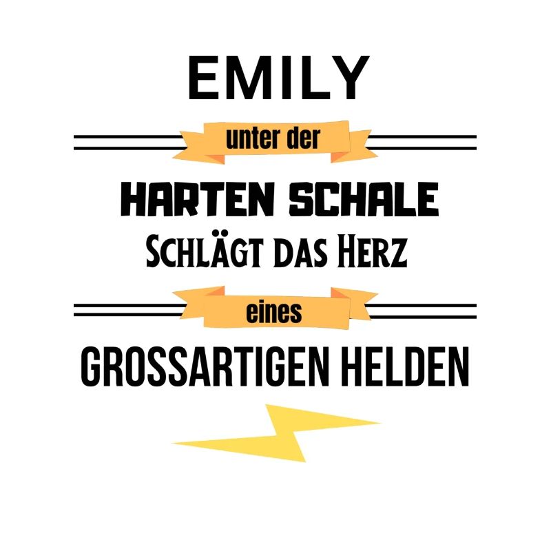 Emily unter harte Schale eines Großartigen Helden