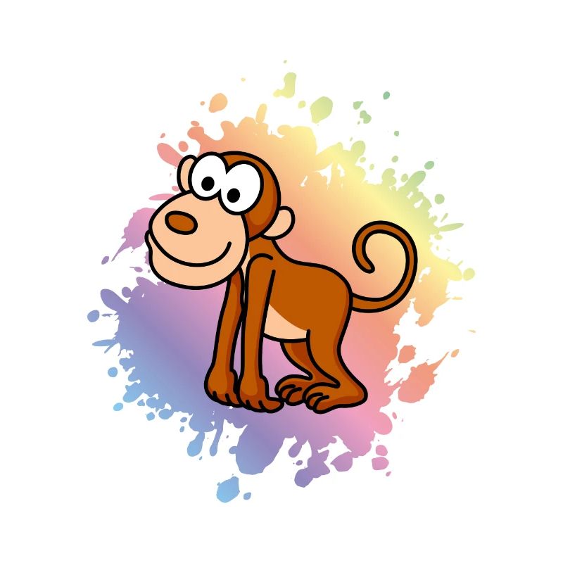 Affe Comic Tier
