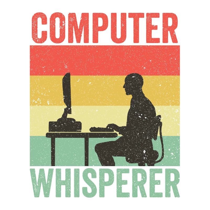 Computer Whisperer Tech Supports Programmer Coder