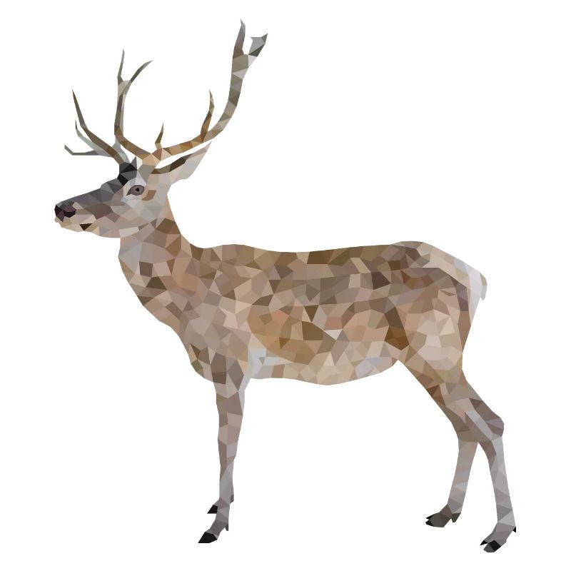 Hirsch Geweihträger