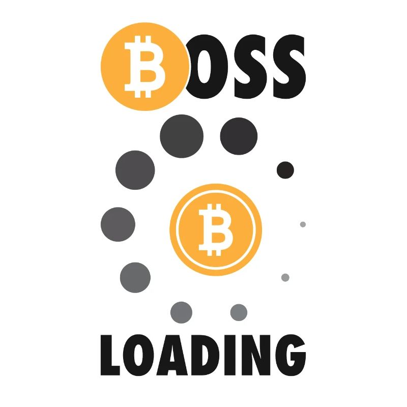 Bitcoin Cryptocurrency BTC Boss Loading Shirt