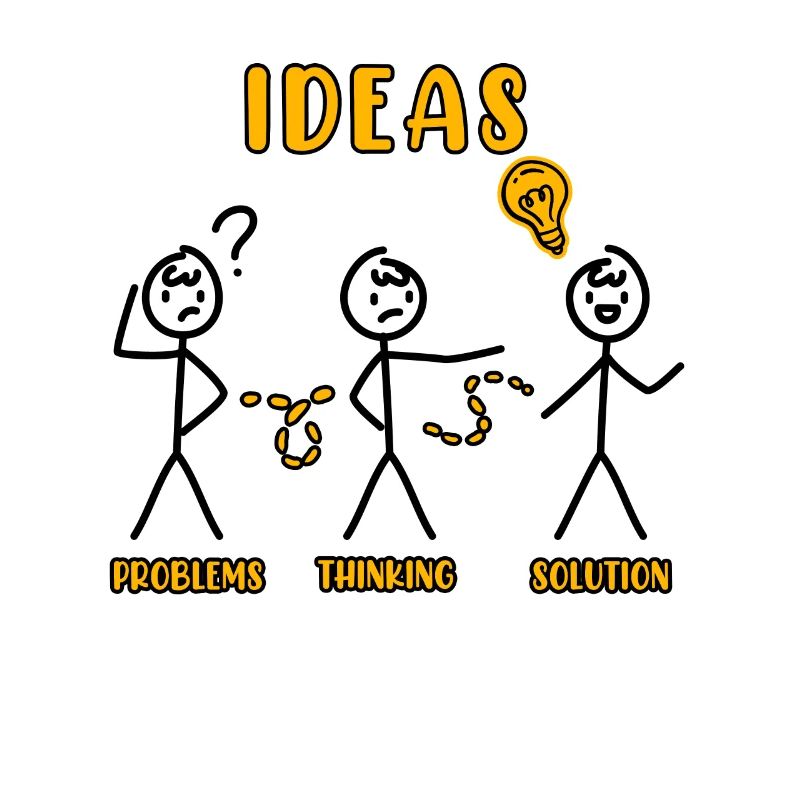 Problème Penser Bâton Figures Solution Penseurs