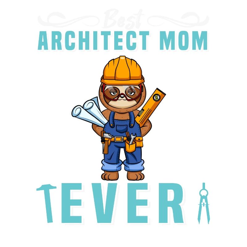 Meilleur architecte Maman Jamais Dessin Technique Mère