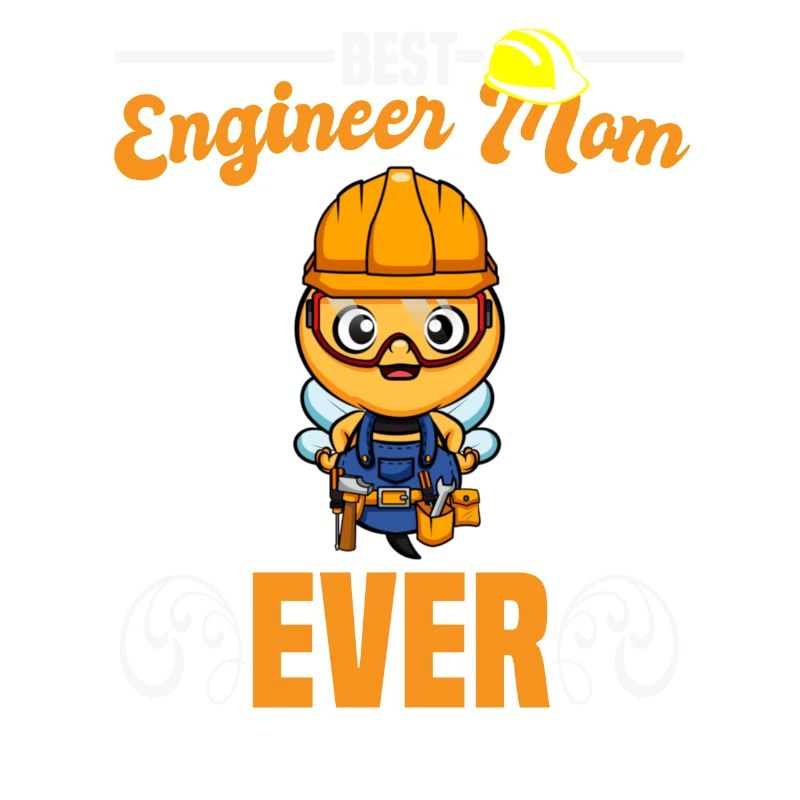Best Engineer Mom Ever Construction Worker Mommy