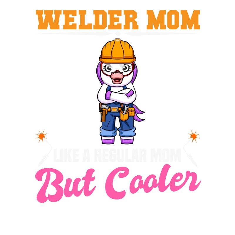 Maman soudeuse comme une maman régulière mais plus cool