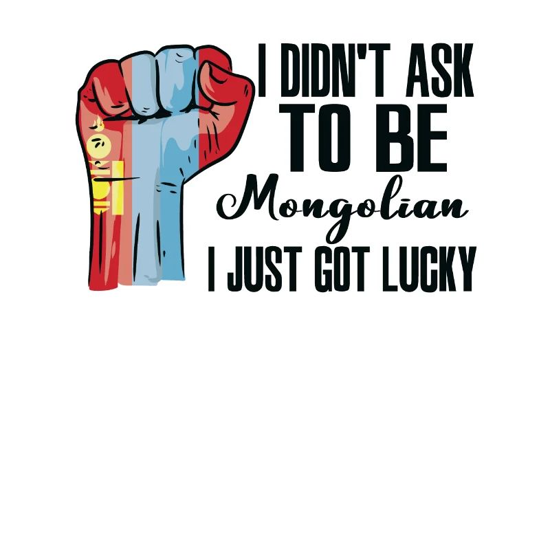 Mongolian Pride Mongolia Flag Grown Mongolian