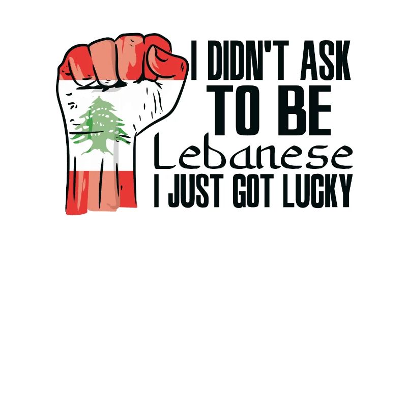Fierté libanaise Drapeau libanais agrandi