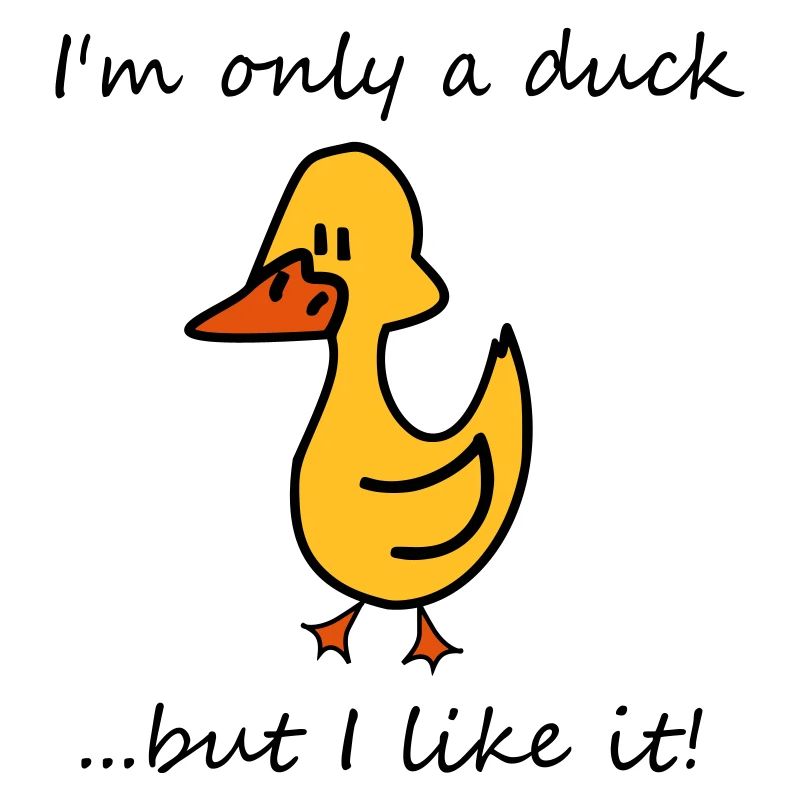 Ich bin nur eine Ente