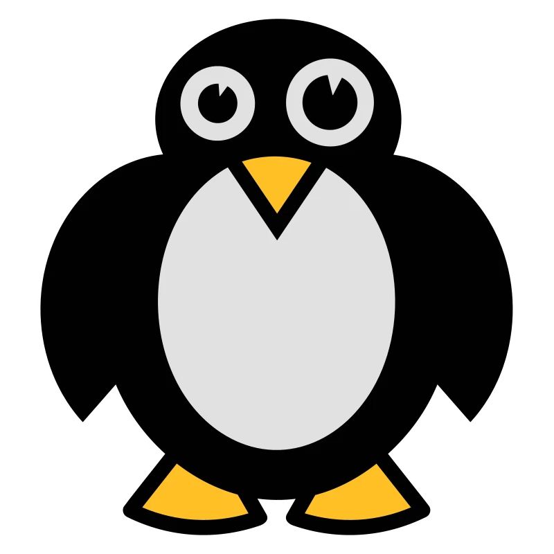 Drôle pingouin